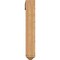 Ekena Millwork Merced Arts and Crafts Smooth Bracket w/ Offset Brace, Western Red Cedar, 7 1/2"W x 42"D x 48"H BKT0806X42X48MRC03SWR - alternate 2